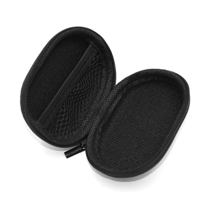 KZ Earphones Case Oval Storage Bag Headphones PU Storage Box Black Portable Hold Storage Box For KZ AS10 ZS10 ZST ES4 EDR1 ED9