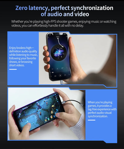 KZ AM01 Type-C to 3.5mm Audio Adapter 32bit/384kHz Hi-Fi DAC + IC Amplifier Dual Chip Earphone Audio Cable